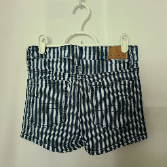 American‎ Eagle Outfitters Striped Hi-rise Shortie - Picture 2 of 5